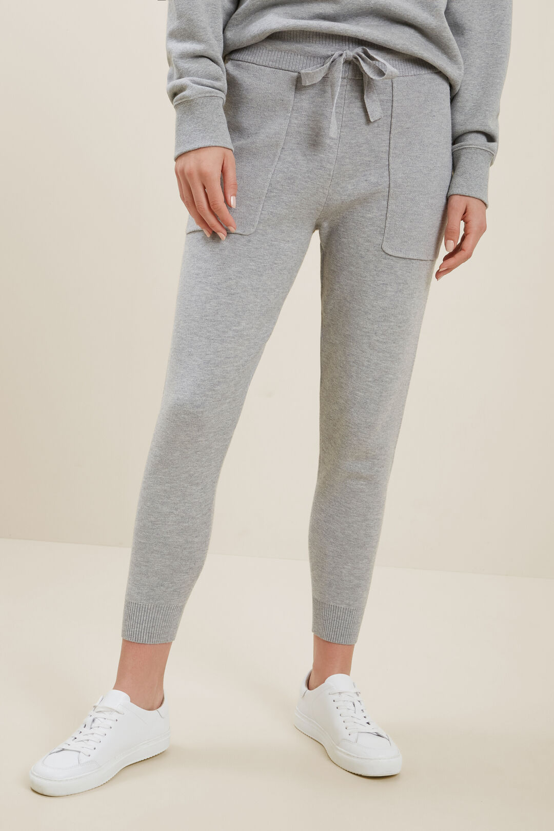 Knitted Marle Trackpants